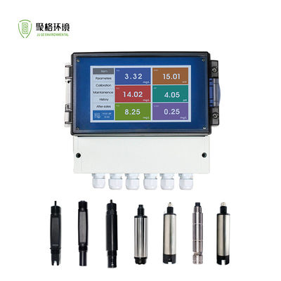 良い価格 OEM スプリットタイプ オンライン水質分析器 PH ORP 導電性 DO COD アモニア酸塩 ぼんやり性 TSS 分析器 オンライン