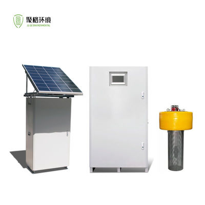 良い価格 マイクロ水質モニタリングステーション 多パラメータ pH ORP ぼんやり度 DO モニター 湖川のための太陽光発電 オンライン